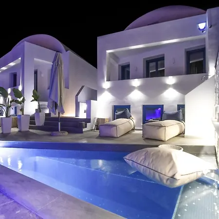 Blue White Villa