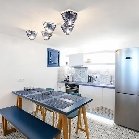 Blue White Villa